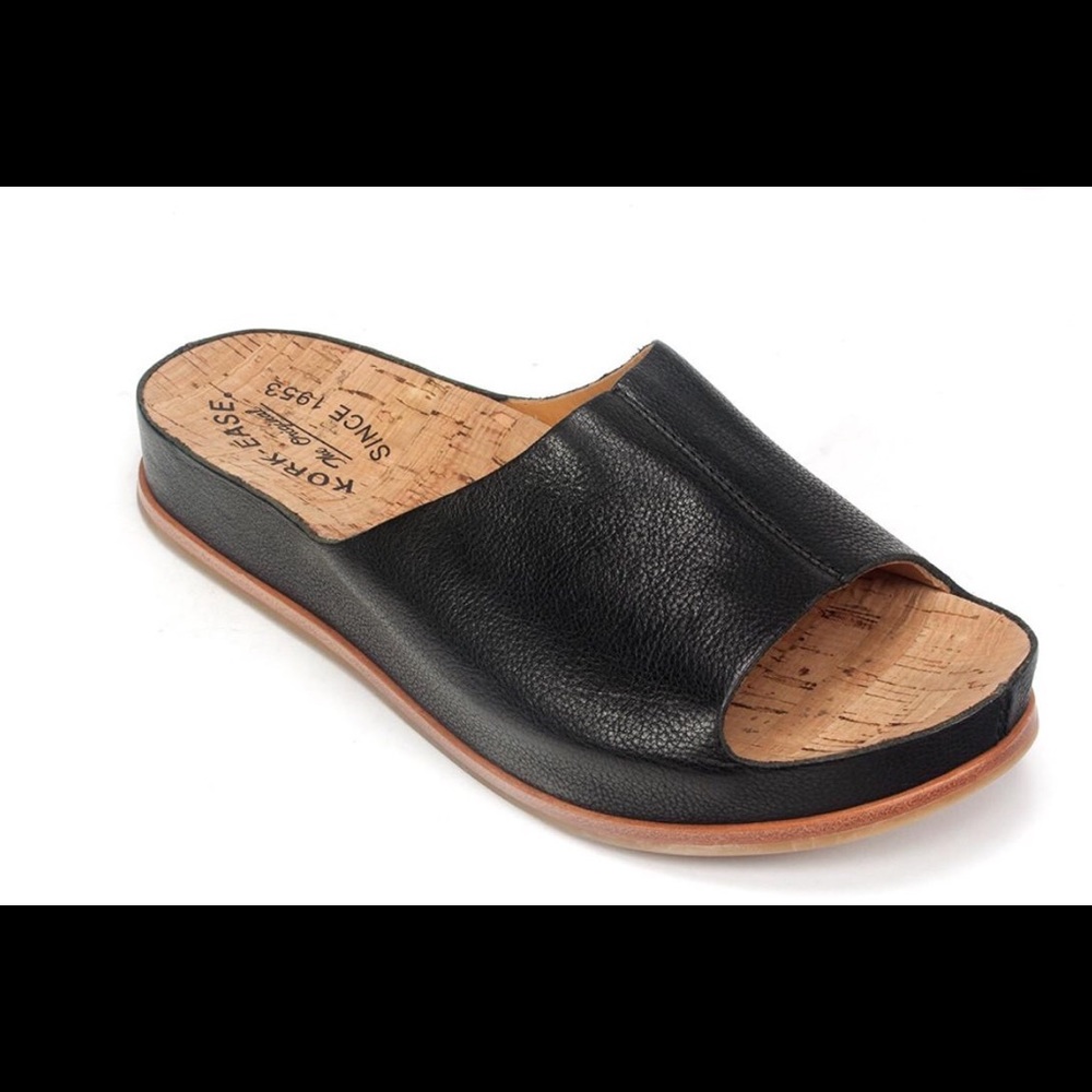 Kork-Ease Tutsi Black Sandal
